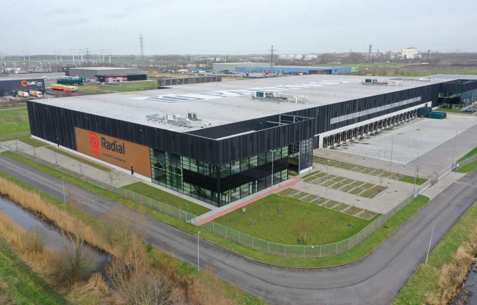 Distribution warehouse in Groningen, the Netherlands, Radial Europe