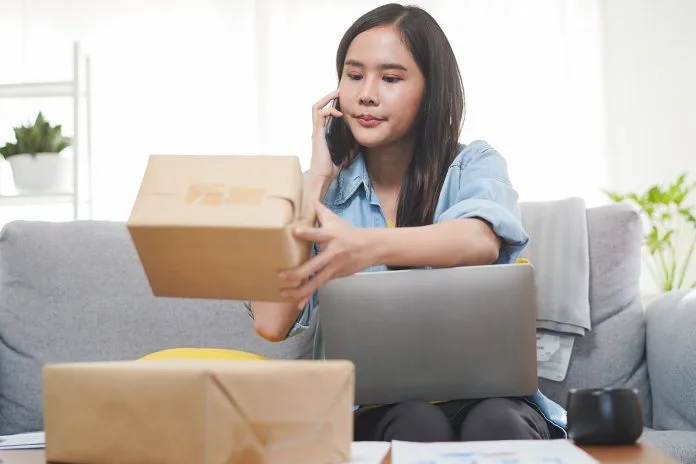 A young woman makes a return